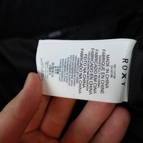 Roxy DryFlight Snow Pants Womens 28 Black Insulated Waterproof Ski Snowboard - Picture 5 of 10